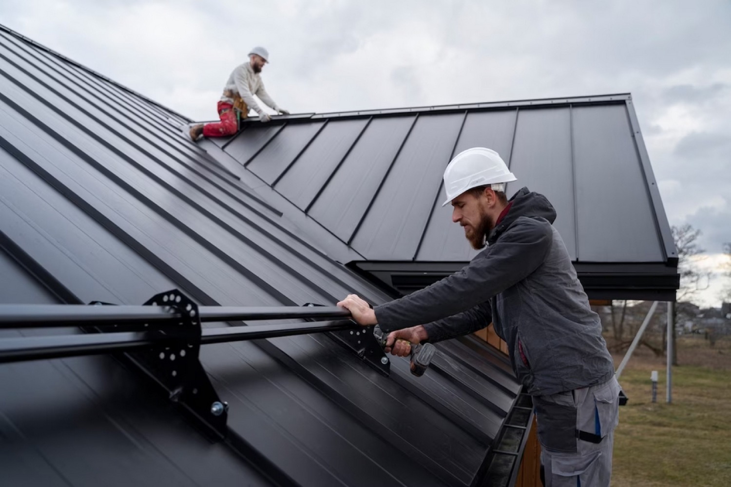 Roof replacement on a West Chester, OH area home after storm damage