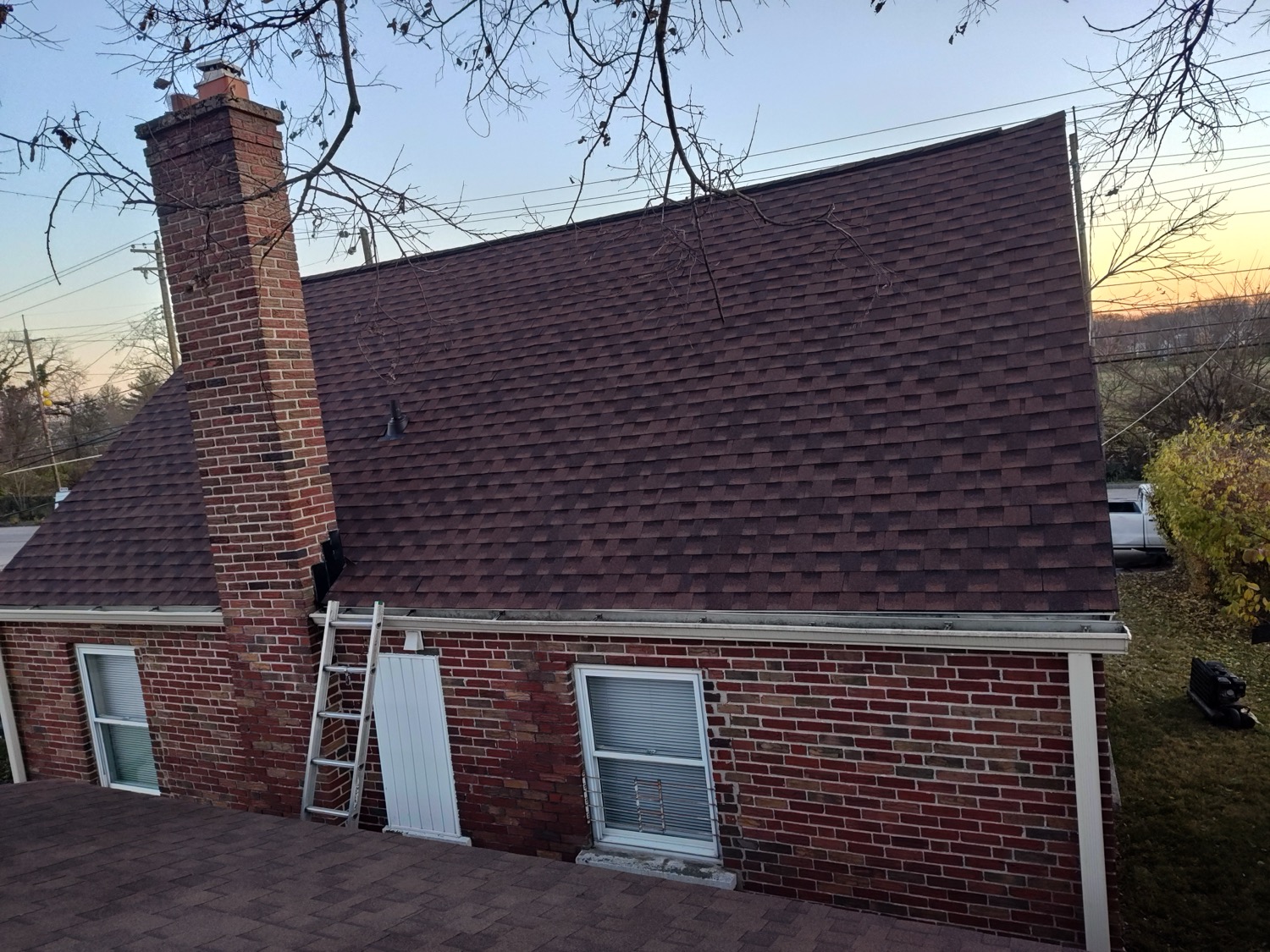 Home exterior with new siding in the Cincinnati area