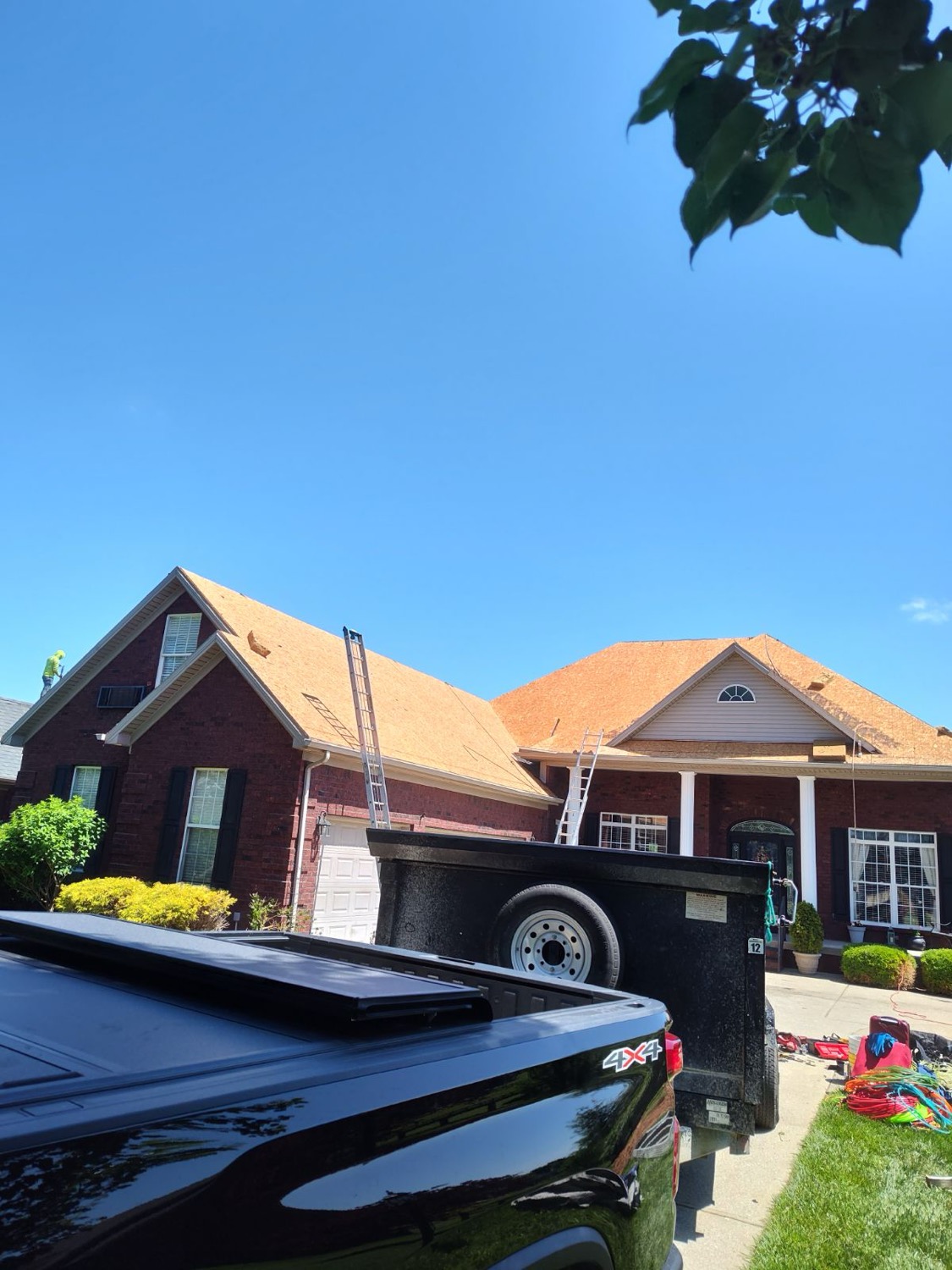 Gendir Roofing roof deck and chimney detail