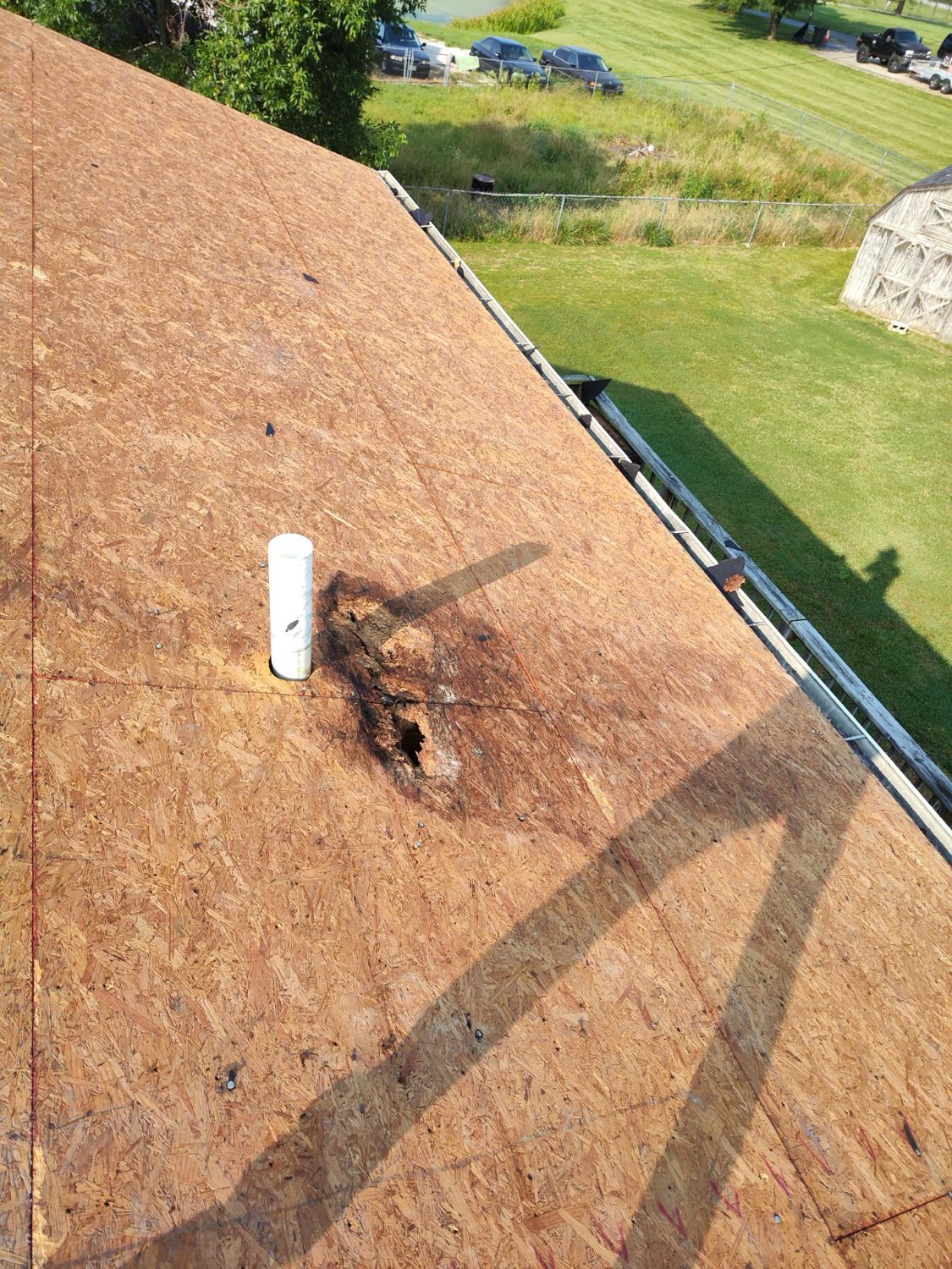 Roof replacement on a Cincinnati, OH area home
